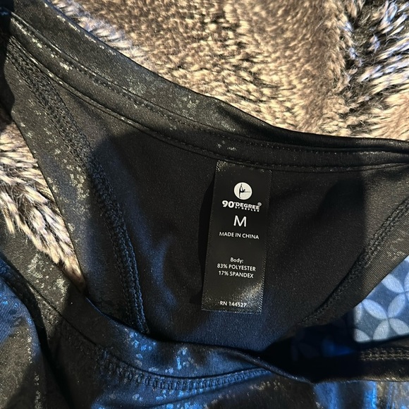 90 Degree By  Reflex Energetic Sports Bra/Crop Top (M) - Picture 5 of 10